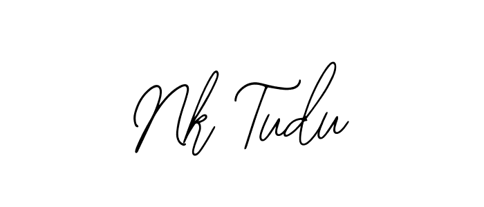 Create a beautiful signature design for name Nk Tudu. With this signature (Bearetta-2O07w) fonts, you can make a handwritten signature for free. Nk Tudu signature style 12 images and pictures png