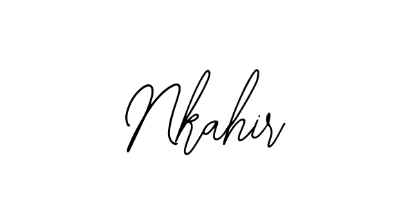 Nkahir stylish signature style. Best Handwritten Sign (Bearetta-2O07w) for my name. Handwritten Signature Collection Ideas for my name Nkahir. Nkahir signature style 12 images and pictures png
