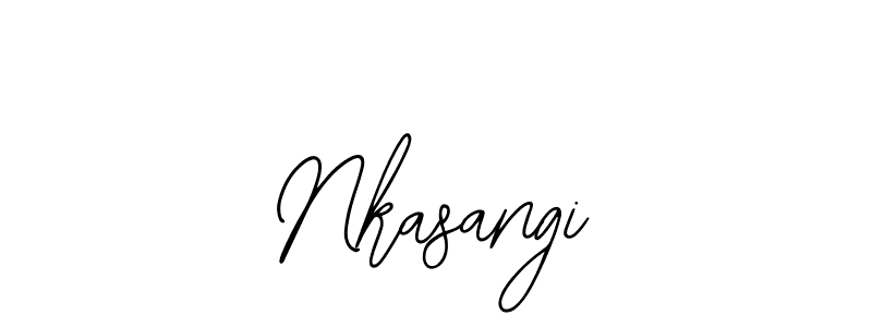 How to Draw Nkasangi signature style? Bearetta-2O07w is a latest design signature styles for name Nkasangi. Nkasangi signature style 12 images and pictures png