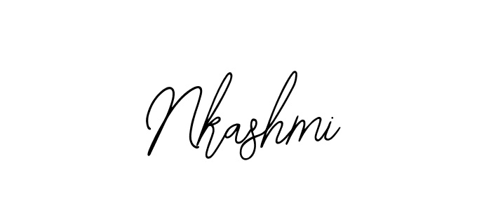 Use a signature maker to create a handwritten signature online. With this signature software, you can design (Bearetta-2O07w) your own signature for name Nkashmi. Nkashmi signature style 12 images and pictures png