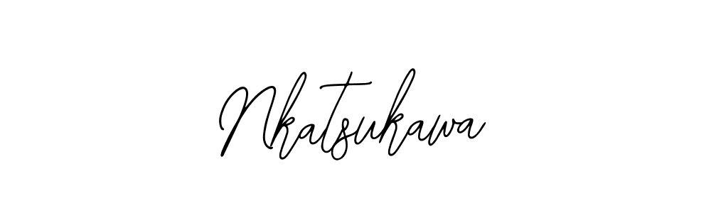 The best way (Bearetta-2O07w) to make a short signature is to pick only two or three words in your name. The name Nkatsukawa include a total of six letters. For converting this name. Nkatsukawa signature style 12 images and pictures png