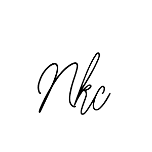 if you are searching for the best signature style for your name Nkc. so please give up your signature search. here we have designed multiple signature styles  using Bearetta-2O07w. Nkc signature style 12 images and pictures png