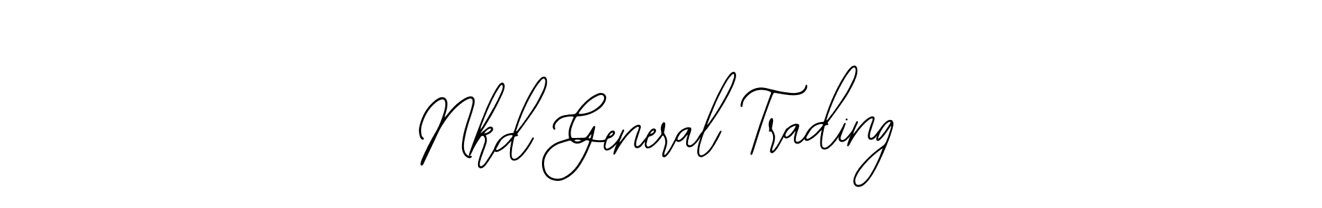 Nkd General Trading stylish signature style. Best Handwritten Sign (Bearetta-2O07w) for my name. Handwritten Signature Collection Ideas for my name Nkd General Trading. Nkd General Trading signature style 12 images and pictures png