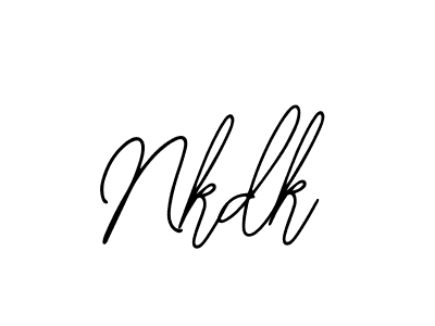 How to make Nkdk signature? Bearetta-2O07w is a professional autograph style. Create handwritten signature for Nkdk name. Nkdk signature style 12 images and pictures png