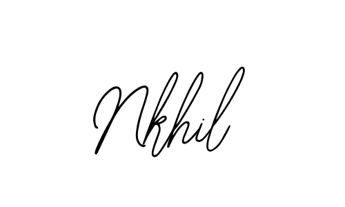 Design your own signature with our free online signature maker. With this signature software, you can create a handwritten (Bearetta-2O07w) signature for name Nkhil. Nkhil signature style 12 images and pictures png