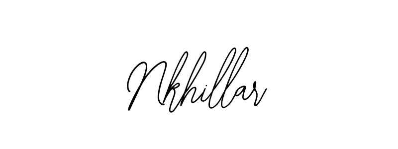 The best way (Bearetta-2O07w) to make a short signature is to pick only two or three words in your name. The name Nkhillar include a total of six letters. For converting this name. Nkhillar signature style 12 images and pictures png