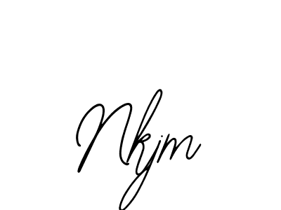 You should practise on your own different ways (Bearetta-2O07w) to write your name (Nkjm) in signature. don't let someone else do it for you. Nkjm signature style 12 images and pictures png