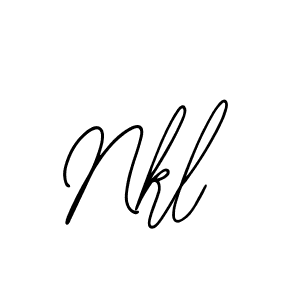 Also we have Nkl name is the best signature style. Create professional handwritten signature collection using Bearetta-2O07w autograph style. Nkl signature style 12 images and pictures png