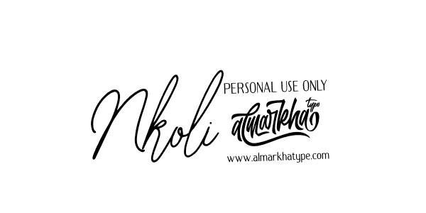 Design your own signature with our free online signature maker. With this signature software, you can create a handwritten (Bearetta-2O07w) signature for name Nkoli7. Nkoli7 signature style 12 images and pictures png