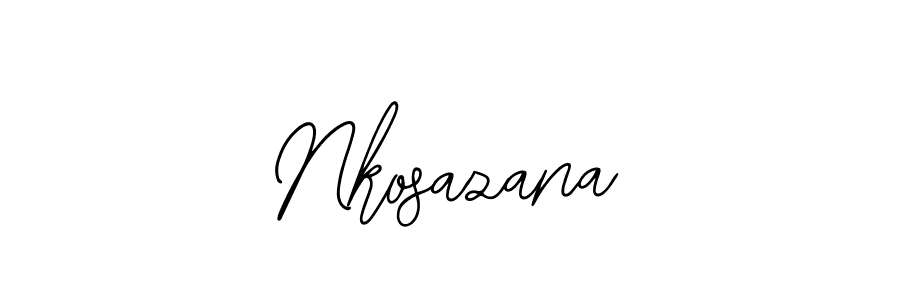 Make a beautiful signature design for name Nkosazana. Use this online signature maker to create a handwritten signature for free. Nkosazana signature style 12 images and pictures png