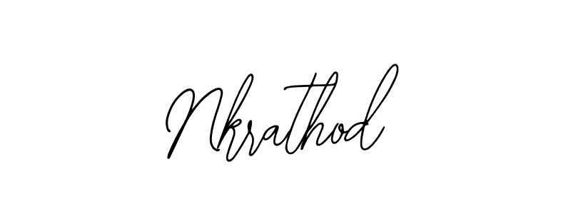 Also we have Nkrathod name is the best signature style. Create professional handwritten signature collection using Bearetta-2O07w autograph style. Nkrathod signature style 12 images and pictures png