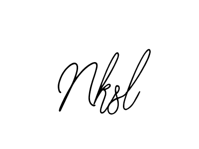 How to Draw Nksl signature style? Bearetta-2O07w is a latest design signature styles for name Nksl. Nksl signature style 12 images and pictures png