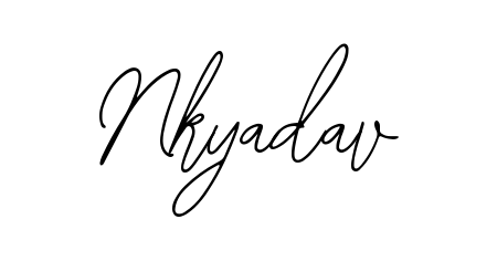 Generate high-definition signature styles for Nkyadav. The Bearetta-2O07w typeface ensures crisp legibility and sophisticated design. Nkyadav signature style 12 images and pictures png