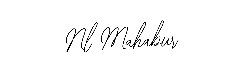 Design your own signature with our free online signature maker. With this signature software, you can create a handwritten (Bearetta-2O07w) signature for name Nl Mahabur. Nl Mahabur signature style 12 images and pictures png