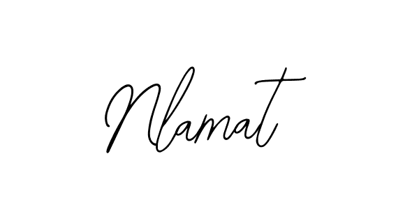Use a signature maker to create a handwritten signature online. With this signature software, you can design (Bearetta-2O07w) your own signature for name Nlamat. Nlamat signature style 12 images and pictures png