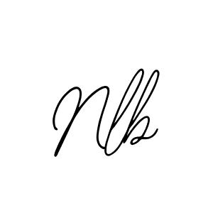 Use a signature maker to create a handwritten signature online. With this signature software, you can design (Bearetta-2O07w) your own signature for name Nlb. Nlb signature style 12 images and pictures png