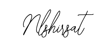Create a beautiful signature design for name Nlshirsat. With this signature (Bearetta-2O07w) fonts, you can make a handwritten signature for free. Nlshirsat signature style 12 images and pictures png