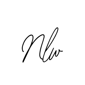 Create a beautiful signature design for name Nlw. With this signature (Bearetta-2O07w) fonts, you can make a handwritten signature for free. Nlw signature style 12 images and pictures png