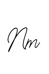 It looks lik you need a new signature style for name Nm. Design unique handwritten (Bearetta-2O07w) signature with our free signature maker in just a few clicks. Nm signature style 12 images and pictures png