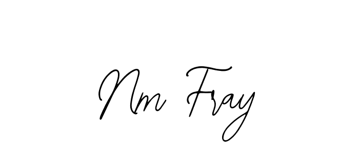 Design your own signature with our free online signature maker. With this signature software, you can create a handwritten (Bearetta-2O07w) signature for name Nm Fray. Nm Fray signature style 12 images and pictures png