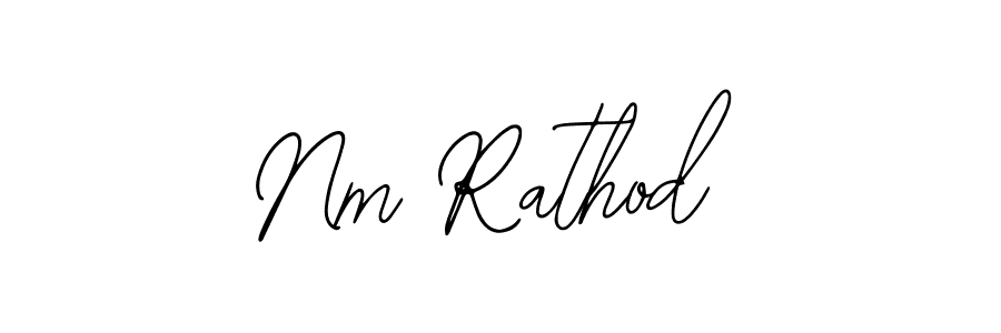 Once you've used our free online signature maker to create your best signature Bearetta-2O07w style, it's time to enjoy all of the benefits that Nm Rathod name signing documents. Nm Rathod signature style 12 images and pictures png