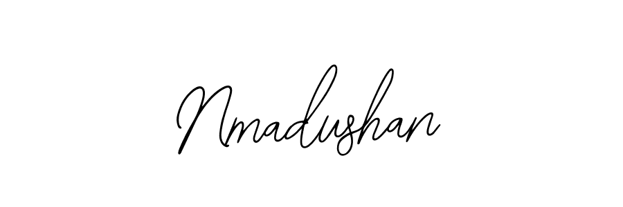 Bearetta-2O07w is a professional signature style that is perfect for those who want to add a touch of class to their signature. It is also a great choice for those who want to make their signature more unique. Get Nmadushan name to fancy signature for free. Nmadushan signature style 12 images and pictures png