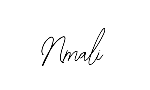 You should practise on your own different ways (Bearetta-2O07w) to write your name (Nmali) in signature. don't let someone else do it for you. Nmali signature style 12 images and pictures png