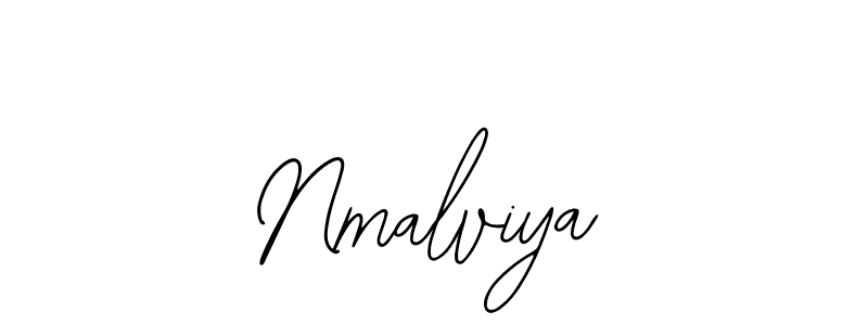 Use a signature maker to create a handwritten signature online. With this signature software, you can design (Bearetta-2O07w) your own signature for name Nmalviya. Nmalviya signature style 12 images and pictures png