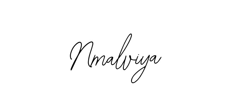 Use a signature maker to create a handwritten signature online. With this signature software, you can design (Bearetta-2O07w) your own signature for name Nmalviya. Nmalviya signature style 12 images and pictures png