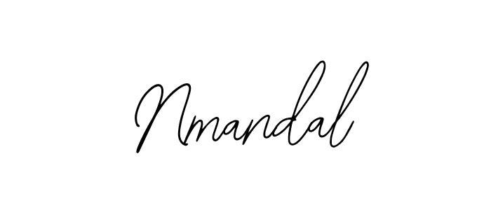 The best way (Bearetta-2O07w) to make a short signature is to pick only two or three words in your name. The name Nmandal include a total of six letters. For converting this name. Nmandal signature style 12 images and pictures png