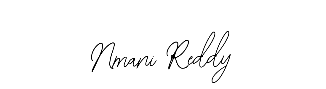 Make a beautiful signature design for name Nmani Reddy. Use this online signature maker to create a handwritten signature for free. Nmani Reddy signature style 12 images and pictures png