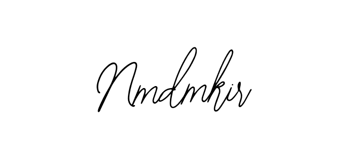 Create a beautiful signature design for name Nmdmkir. With this signature (Bearetta-2O07w) fonts, you can make a handwritten signature for free. Nmdmkir signature style 12 images and pictures png