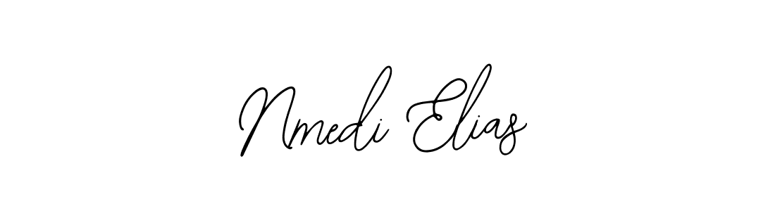 Similarly Bearetta-2O07w is the best handwritten signature design. Signature creator online .You can use it as an online autograph creator for name Nmedi Elias. Nmedi Elias signature style 12 images and pictures png