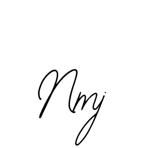 Nmj stylish signature style. Best Handwritten Sign (Bearetta-2O07w) for my name. Handwritten Signature Collection Ideas for my name Nmj. Nmj signature style 12 images and pictures png