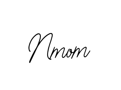 Use a signature maker to create a handwritten signature online. With this signature software, you can design (Bearetta-2O07w) your own signature for name Nmom. Nmom signature style 12 images and pictures png