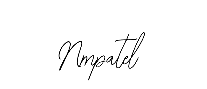 How to Draw Nmpatel signature style? Bearetta-2O07w is a latest design signature styles for name Nmpatel. Nmpatel signature style 12 images and pictures png