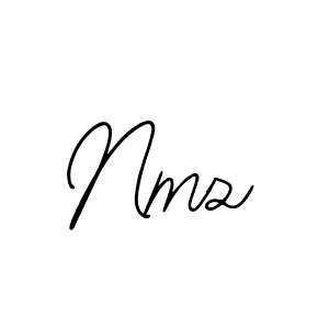 Create a beautiful signature design for name Nmz. With this signature (Bearetta-2O07w) fonts, you can make a handwritten signature for free. Nmz signature style 12 images and pictures png