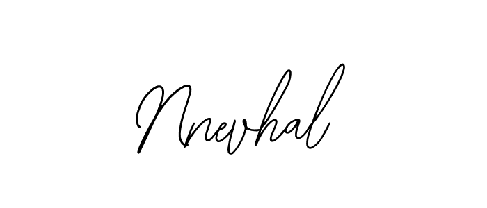 How to make Nnevhal signature? Bearetta-2O07w is a professional autograph style. Create handwritten signature for Nnevhal name. Nnevhal signature style 12 images and pictures png