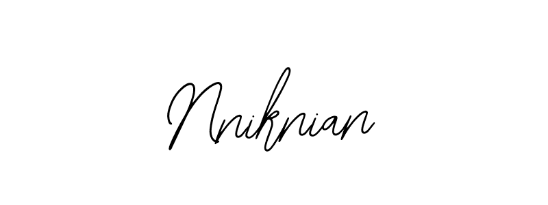 Once you've used our free online signature maker to create your best signature Bearetta-2O07w style, it's time to enjoy all of the benefits that Nniknian name signing documents. Nniknian signature style 12 images and pictures png