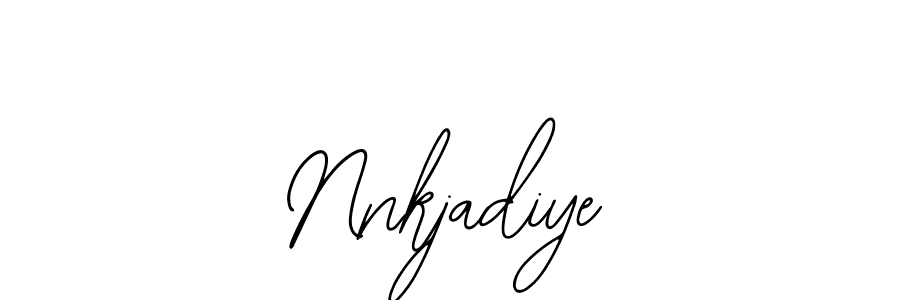 You should practise on your own different ways (Bearetta-2O07w) to write your name (Nnkjadiye) in signature. don't let someone else do it for you. Nnkjadiye signature style 12 images and pictures png