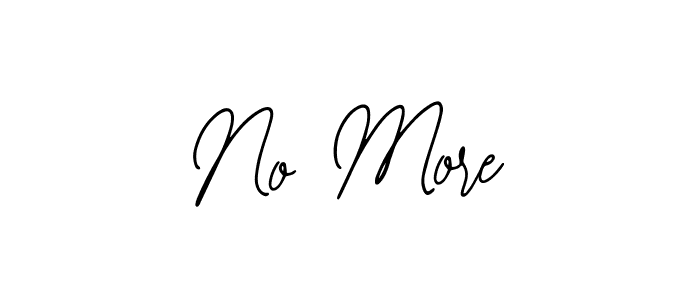 Best and Professional Signature Style for No More. Bearetta-2O07w Best Signature Style Collection. No More signature style 12 images and pictures png