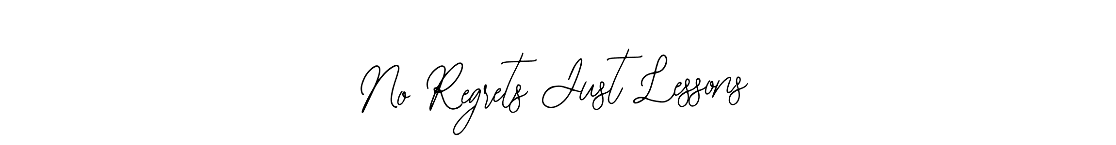 Best and Professional Signature Style for No Regrets Just Lessons. Bearetta-2O07w Best Signature Style Collection. No Regrets Just Lessons signature style 12 images and pictures png