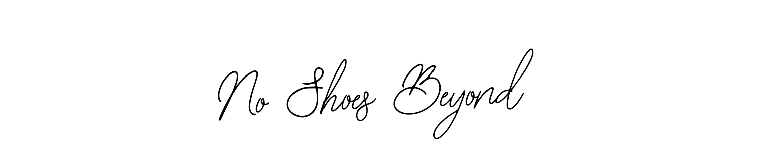 How to make No Shoes Beyond signature? Bearetta-2O07w is a professional autograph style. Create handwritten signature for No Shoes Beyond name. No Shoes Beyond signature style 12 images and pictures png