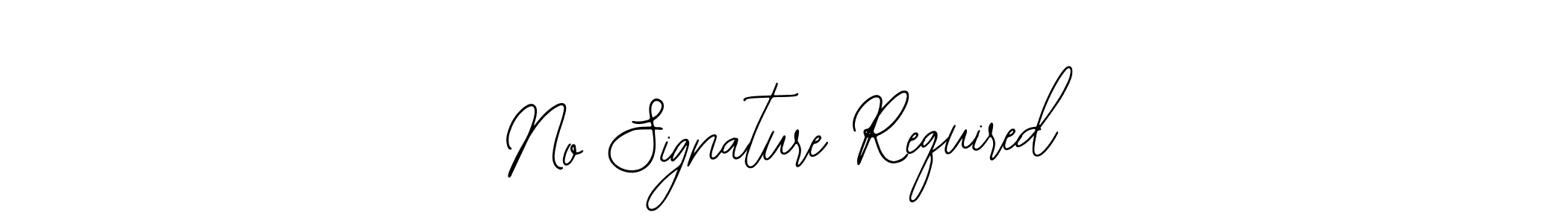 Use a signature maker to create a handwritten signature online. With this signature software, you can design (Bearetta-2O07w) your own signature for name No Signature Required. No Signature Required signature style 12 images and pictures png
