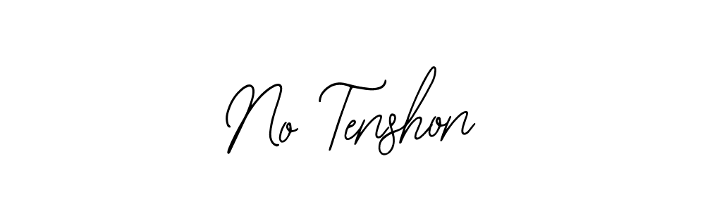 Use a signature maker to create a handwritten signature online. With this signature software, you can design (Bearetta-2O07w) your own signature for name No Tenshon. No Tenshon signature style 12 images and pictures png