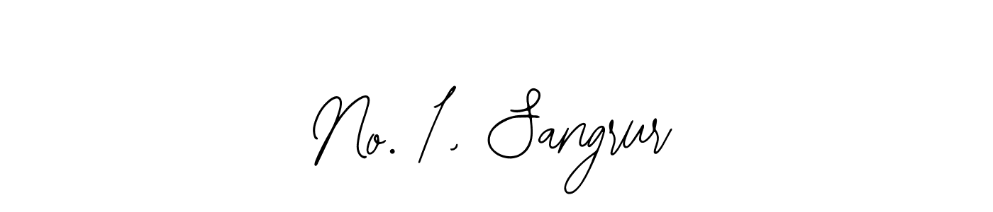 if you are searching for the best signature style for your name No. 1, Sangrur. so please give up your signature search. here we have designed multiple signature styles  using Bearetta-2O07w. No. 1, Sangrur signature style 12 images and pictures png