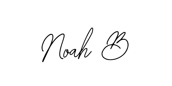 It looks lik you need a new signature style for name Noah B. Design unique handwritten (Bearetta-2O07w) signature with our free signature maker in just a few clicks. Noah B signature style 12 images and pictures png