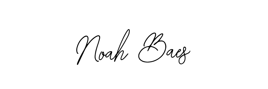 Use a signature maker to create a handwritten signature online. With this signature software, you can design (Bearetta-2O07w) your own signature for name Noah Baes. Noah Baes signature style 12 images and pictures png