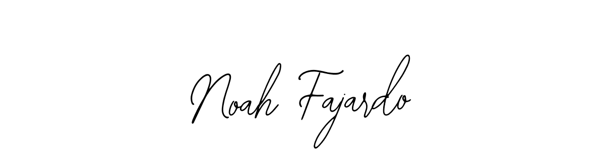 How to make Noah Fajardo signature? Bearetta-2O07w is a professional autograph style. Create handwritten signature for Noah Fajardo name. Noah Fajardo signature style 12 images and pictures png