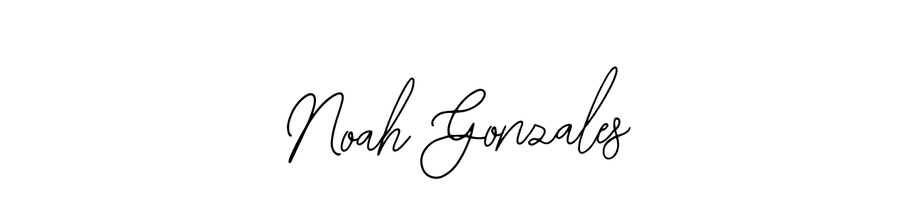 How to make Noah Gonzales name signature. Use Bearetta-2O07w style for creating short signs online. This is the latest handwritten sign. Noah Gonzales signature style 12 images and pictures png